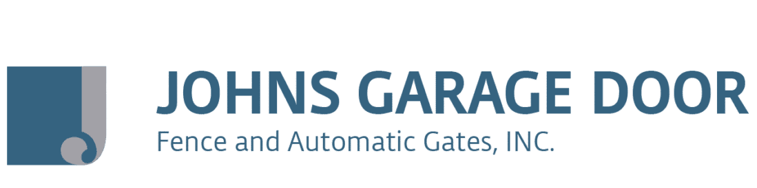 John's Garage Door Logo